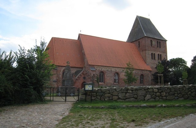 Die Schlagsdorfer Kirche.