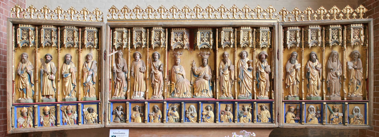 Der Altar aus der Zeit um 1440