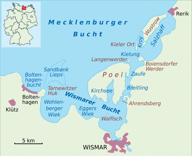 Archäologische Schätze in Wismarer Bucht. Bild Wismarer Bucht