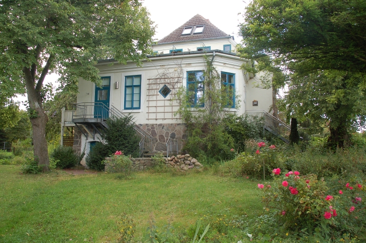Die Gartenseite.