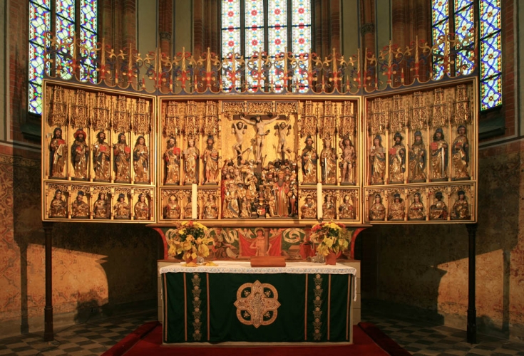 Der berühmte Flügelaltar