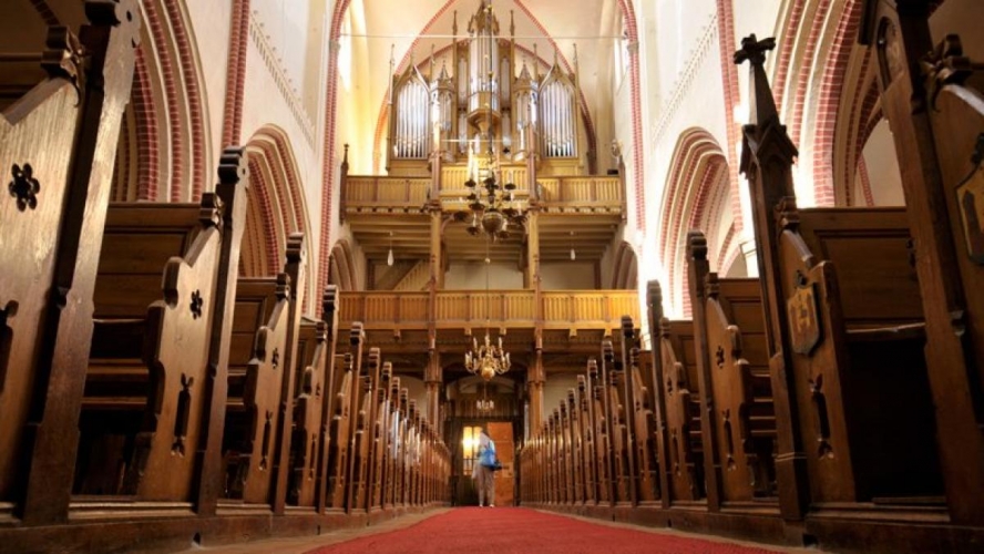 Die Orgel der Georgenkirche.