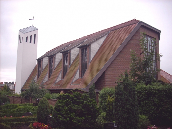 Die Niels-Stensen-Kirche.