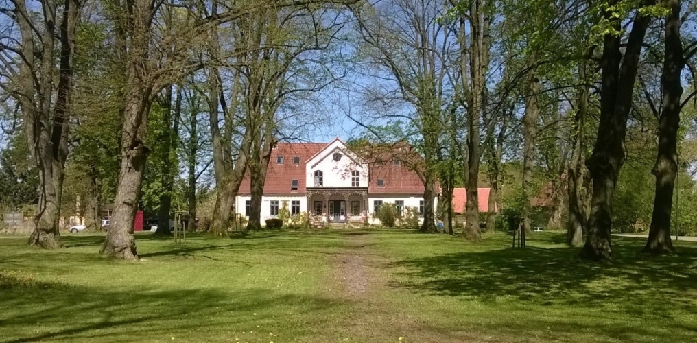 Blick vom Park aus.