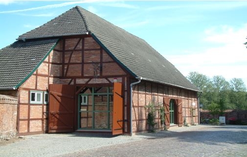 Die Museumsanlage Gadebusch befindet sich in der ehemaligen Amtsscheune.
