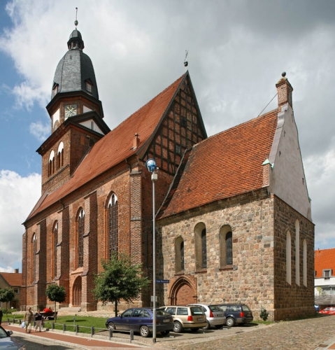 Die Marienkirchein Waren (Müritz).