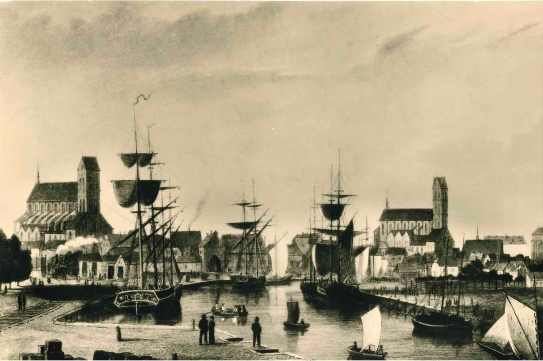 Historische Ansicht: Hafen Wismar