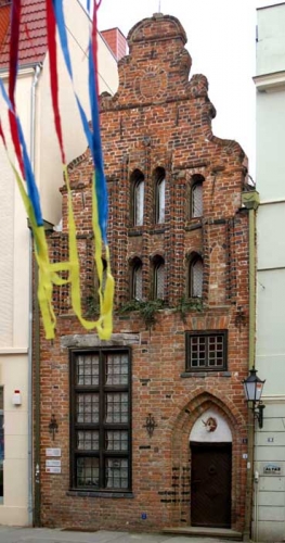 Das Haus Dankwartstraße 8 stammt etwa von 1430.
