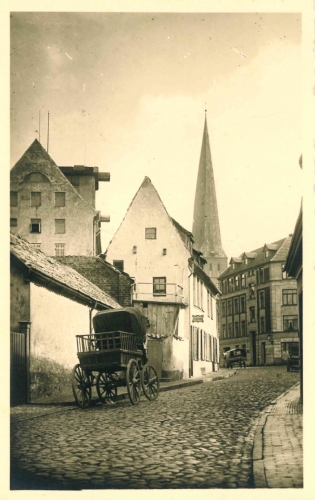 Historische Ansicht: Strasse zum Petritor