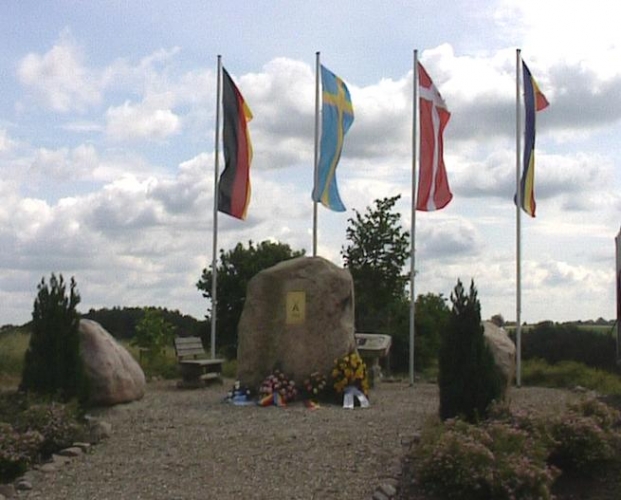 Der Gedenkstein in Wakenstädt.