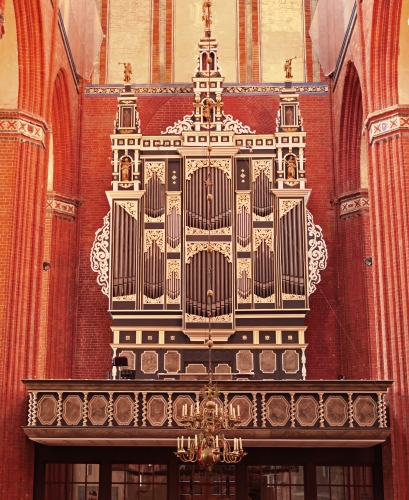Die prächtige Jehmlich-Orgel